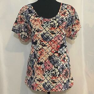Japna Pull Over Floral Blouse